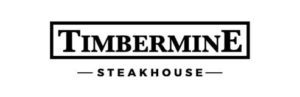 Timbermine steakhouse logo featuring surfers.