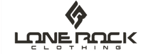 Lone rock clothing brand logo for wake surfing competitors.
