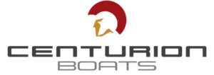 Centurion boats logo for surfers and contest competitors.